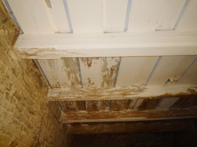 Dübeltramdecke kundenseitig begonnen