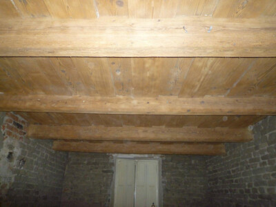 Dübeltramdecke sandgestrahlt fertig